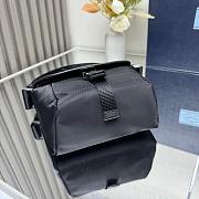 Prada Re-Nylon and Saffiano Leather Shoulder Bag 16x16x8cm - 5