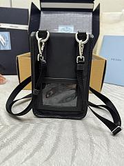 Prada Cell Phone Crossbody Bag 12x19x2.5cm - 5