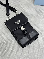 Prada Cell Phone Crossbody Bag 12x19x2.5cm - 3
