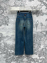 Christian Dior Dior Blue Denim Oblique - 3