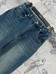 Christian Dior Dior Blue Denim Oblique - 5