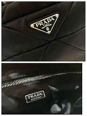 Prada Re-Nylon Padded Tote Bag - Black 25x21.5x13cm - 6