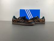 Adidas Samba OG Black Green Leopard (Women's) JI2735 - 4