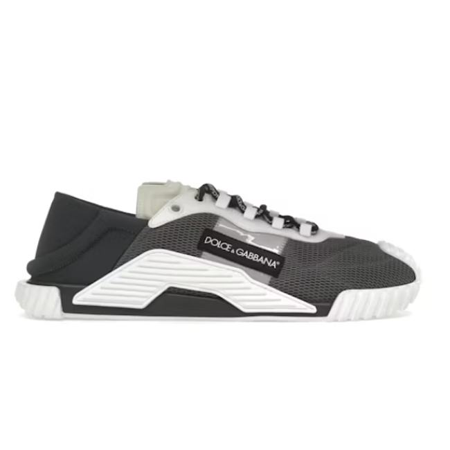 Dolce & Gabbana NS1 Low Top Anthracite Ivory CS1769 AJ968 8C717 - 1