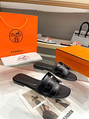 Hermes Oran Sandal Nior Box Calfskin Leather H021056Z - 2