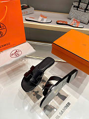 Hermes Oran Sandal Nior Box Calfskin Leather H021056Z - 3
