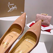 Christian Louboutin Kate 85mm Pump Nude Patent Leather 3191416PK1A - 5