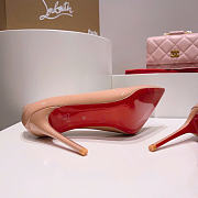 Christian Louboutin Kate 85mm Pump Nude Patent Leather 3191416PK1A - 2