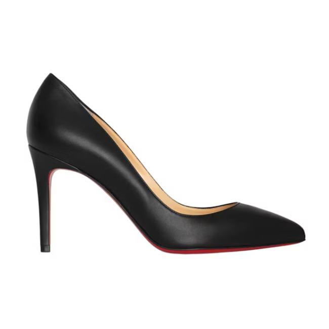 Christian Louboutin Pigalle 85mm Pump Black Nappa Leather 3160522BK01 - 1