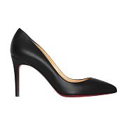 Christian Louboutin Pigalle 85mm Pump Black Nappa Leather 3160522BK01 - 1