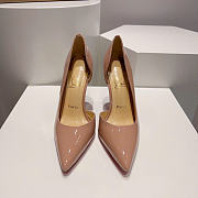 Christian Louboutin Iriza 100mm Pump Nude Patent Leather 3130524PK1A - 5