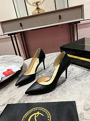 Christian Louboutin Iriza 85mm Pump Black Nappa Leather 1210648BK01 - 5