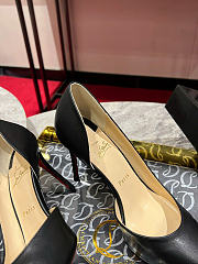 Christian Louboutin Iriza 85mm Pump Black Nappa Leather 1210648BK01 - 4