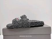 Balenciaga Furry Slide Grey - 5