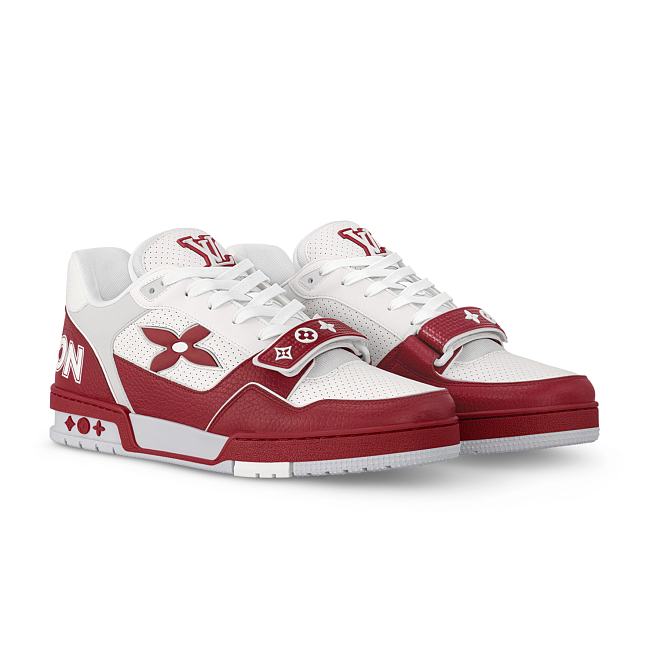 Louis Vuitton Trainer Sneaker - Red color - 1AHTCB - 1