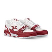 Louis Vuitton Trainer Sneaker - Red color - 1AHTCB - 1