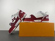 Louis Vuitton Trainer Sneaker - Red color - 1AHTCB - 3