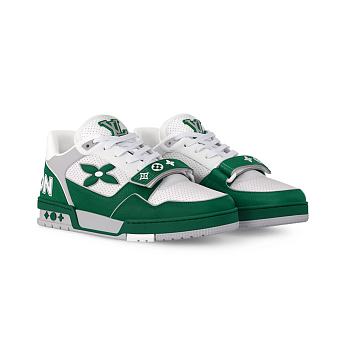 Louis Vuitton Trainer Sneaker - Green color - 1AHTCV