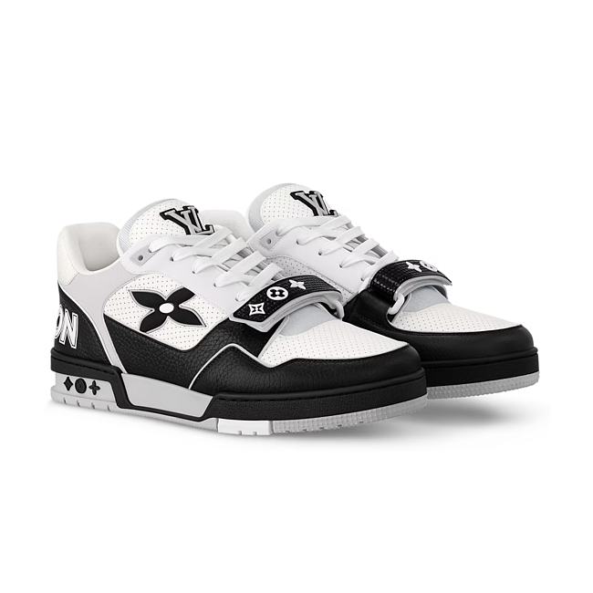 Louis Vuitton Trainer Sneaker - Black color - 1AHTDL - 1