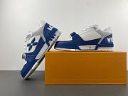 Louis Vuitton Trainer Sneaker - Blue color - 1AHTBR - 3