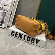 Louis Vuitton Nano Steamer Damier Pop Yellow 15×18×7cm - 5