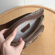 Gucci Interlocking G Belt Bag Beige/Ebony 24*13*5cm - 6