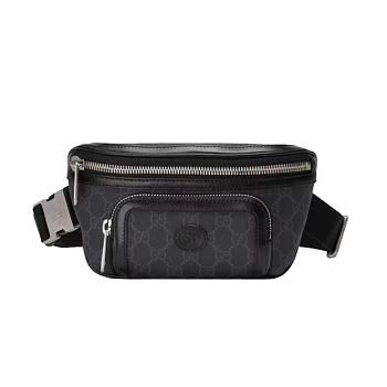 Gucci Belt Bag with Interlocking G Black 24*13*5cm