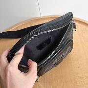 Gucci Belt Bag with Interlocking G Black 24*13*5cm - 5