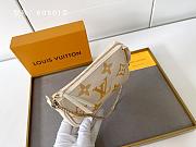 Louis Vuitton Pochette Accessories mini white/yellow 15.5x10.5x4cm - 5