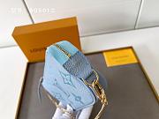 Louis Vuitton Pochette Accessories Mini blue 15.5x10.5x4cm - 6
