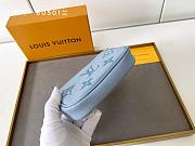 Louis Vuitton Pochette Accessories Mini blue 15.5x10.5x4cm - 5