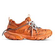 Balenciaga Men's Track Trail Laces Sneaker in Orange/grey 800592WTRHK7000 - 1
