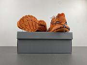 Balenciaga Men's Track Trail Laces Sneaker in Orange/grey 800592WTRHK7000 - 6