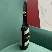 Gucci 73 small bucket bag - Natural canvas 18.5x20x8.5cm - 5