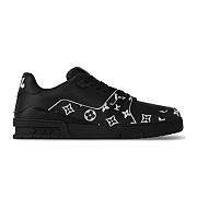Louis Vuitton LV Trainer Black White Monogram 1AHTO3 - 1