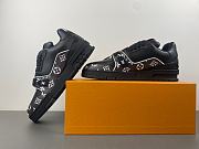 Louis Vuitton LV Trainer Black White Monogram 1AHTO3 - 2