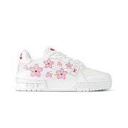 Louis Vuitton x Takashi Murakami LV Trainer Sneaker Cherry Blossom White (Women's) 1AGZEJ - 1