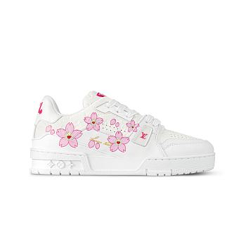 Louis Vuitton x Takashi Murakami LV Trainer Sneaker Cherry Blossom White (Women's) 1AGZEJ