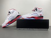 Air Jordan 5 Retro Fire Red Black Tongue (2025) HQ7978-101 - 3