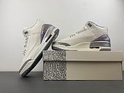 Air Jordan 3 Retro Sail Cement Grey (Women's) CK9246-100 - 6
