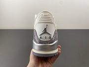 Air Jordan 3 Retro Sail Cement Grey (Women's) CK9246-100 - 4