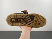 Louis Vuitton trainer sneaker 1AH635 - Brown color - 2