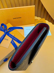 Louis Vuitton Emilie Monogram Emilie Wallet Brown M60697 19cm - 5