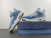 Air Jordan 4 Retro TEX Denim Worn Blue (Women's) IB6716-100 - 3