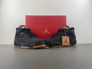 Air Jordan 4 Retro Levi's Black (Levi's Tag) AO2571-001 - 4