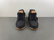 Air Jordan 4 Retro Levi's Black (Levi's Tag) AO2571-001 - 3