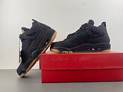 Air Jordan 4 Retro Levi's Black (Levi's Tag) AO2571-001 - 2