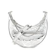 LOUIS VUITTON Monogram Miroir Loop PM Silver 23x13x6cm - 1