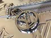 LOUIS VUITTON Monogram Miroir Loop PM Silver 23x13x6cm - 4