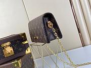 Louis Vuitton Wallet On Chain Lily Monogram 20.5*10*3.5cm - 5
